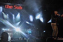 The Subs performing at the Westerpop festival in Delft, 2011.