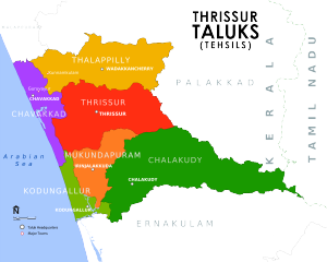 Taluks in Thrissur District