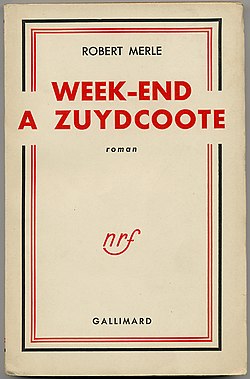 Image illustrative de l’article Week-end à Zuydcoote (roman)