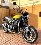 La Kawasaki Z 900RS de 2024.