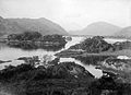 Photograph of Upper Lake published by Fergus O'Connor circa 1920 with commotion in bottom right