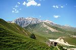 10. Şahdağ, 4 243 m ö.h., tvåa i Azerbajdzjan.