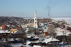 View of Yuryevets, March 2013