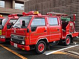 3列目の座席があるタイプのポンプ積載車 （宇城市消防団）