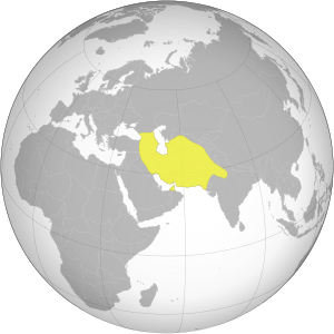 Afsharid dynasty at its greatest extent under Nader Shah