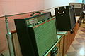 vintage Ampeg amps at RCA Studio B