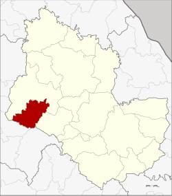 District location in Sakon Nakhon province