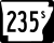 Highway 235S marker