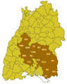 DG del Wurtemberg Meridional-Hohenzollern