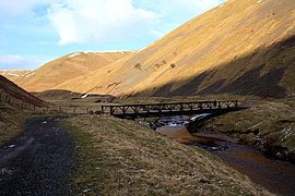 Bailey Bridge in shadow