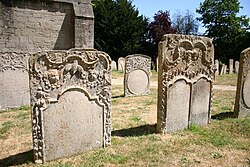 Gravestones in the Churchyard