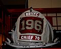 Casco de jefe de Bethany Beach Vol Fire