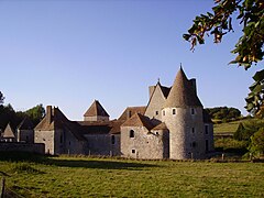 Château de Buranlure côté est.