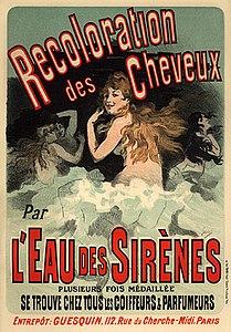 Recoloration des Cheveux par l'Eau des Sirènes