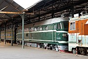 中国铁道博物馆的东风4B型9008号机车