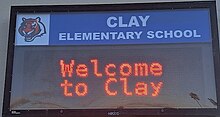 Clay Elementary School in San Diego