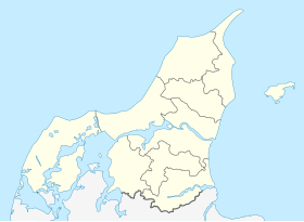 Voir sur la carte administrative du Jutland du Nord