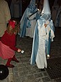 Desfile de penitentes. Domingo de Ramos. Semana Santa en El Puerto de Santa María, Cádiz, España.