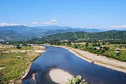 Dikrong river near Itanagar