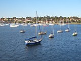 Parramatta River at Five Dock Bay, Drummoyne