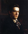 Mitchell Museum at Cedarhurst. Portrait of Samuel Murray by Eakins (1889)