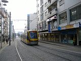 Metro do Porto no centro da Maia.