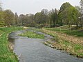 Grünflächen entlang der Leine