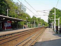 Quais en direction de Paris.