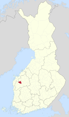 Lage von Ilmajoki in Finnland