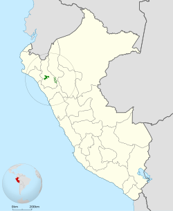 Distribución geográfica del incaspiza aligrís.