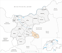 Zeihen – Mappa