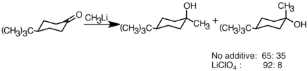 LiClO4 increase selectivity of t BuLi