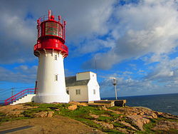 Lindesnes Lighthouse in September 2011