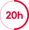 Logo du 20 heures du 26 août 2019 au 27 août 2023.