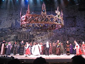 Macbeth applause at Savonlinna Opera Festival in 2007