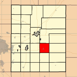 Location in Butler County