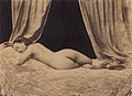 Recumbent female nude, Amélie by Félix-Jacques Moulin, c. 1852–1853