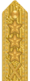 Shoulder mark on uniform m/87 (Army) (1987–present)