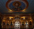 The icon screen in a side chapel