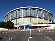 Arizona Veterans Memorial Coliseum built in 1965 and located at and located at 1826 W. McDowell Road. The coliseum served as the home of the Phoenix Suns from 1968 to 1992. The Monkees performed there in 1967 and so did Elvis Presley in 1970 and 73.[24]