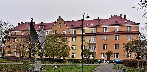 View of Tadeusz Kosciuszko square