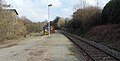 La halte ferroviaire de Pont-Melvez.