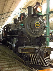 PRR 7002 on static display at the Railroad Museum of Pennsylvania.