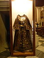 Ex-voto costume dedicated to the Madonna del Carmine, displayed at the headquarters of the Archconfraternity.