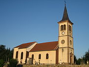 L'église Sainte-Menne à Deycimont.