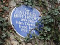 Image 77English Heritage blue plaque commemorating Sir Alfred Hitchcock at 153 Cromwell Road, London (from Culture of the United Kingdom)