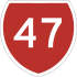 State Highway 47 shield}}