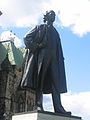 Joseph-Émile Brunet's Sir Wilfrid Laurier, Parliament Hill in Ottawa, Ontario