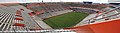 View of Ben Hill Griffin Stadium from the northwestern corner of the north end zone