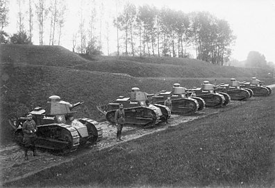 Tancuri Renault FT-17 lituaniene.